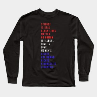 LGBTQ Bi Pride Stuff BLM Ally Transgender Equality Long Sleeve T-Shirt